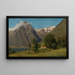 Summer Day in Balestrand - Amaldus Nielsen — framed artwork on a wall