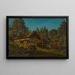 Summer Stable - Amaldus Nielsen — framed artwork on a wall