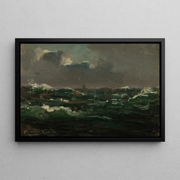 Spanskesjen Painting - Amaldus Nielsen — framed artwork on a wall