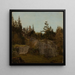 Study of Pierre Bjelland Mandal - Amaldus Nielsen — framed artwork on a wall