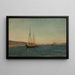 Swedish Fishermen Hvaler - Amaldus Nielsen — framed artwork on a wall
