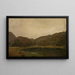 Pond near Rlland Mandal - Amaldus Nielsen — framed artwork on a wall