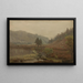 Ambiance de soirée, Hoven, Mandal - Amaldus Nielsen — framed artwork on a wall