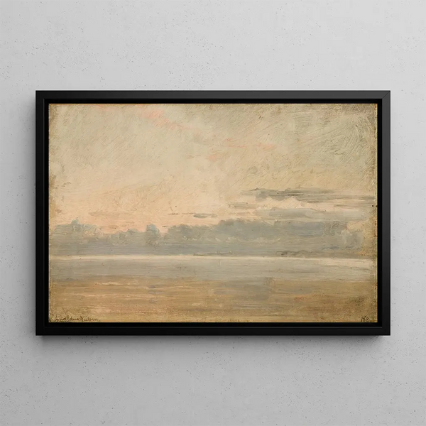 in front of Hvaler - Amaldus Nielsen — framed artwork on a wall