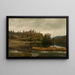 À Oklungen Porsgrund - Amaldus Nielsen — framed artwork on a wall