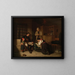The Last Bed of the Little Girl - Amalia Lindegren — framed artwork on a wall