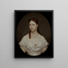 Lovisa Lovisa Josefina Eugenia 1851-1926 Queen of Denmark Princess of Sweden and Norway - Amalia Lindegren — framed artwork on a wall