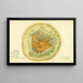 Cucumis melo Antibes Green - Amanda Almira Newton — framed artwork on a wall