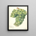 Vigne Servan Blanc - Amanda Almira Newton — framed artwork on a wall