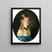 Mina Carlson-Bredberg the painter - Amanda Sidwall — framed artwork on a wall