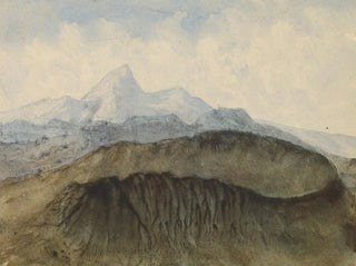an volcano in Auvergne - Amantine Aurore Lucile Dupin — artwork view