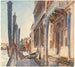 Gondola Moorings on the Grand Canal - John Singer Sargent — artwork view