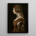 Bianca Maria Sforza - Ambrogio de Predis — framed artwork on a wall