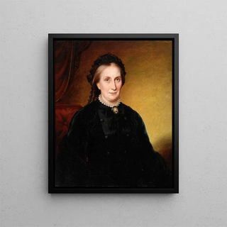 Mrs. Frances J. Hadden - Ambrose Fortune — framed artwork on a wall