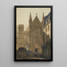 La cathédrale Saint-Pierre de Caen - Ambrose Poynter — framed artwork on a wall