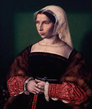 Portrait of Anne Stafford - Ambrosius Benson — artwork view