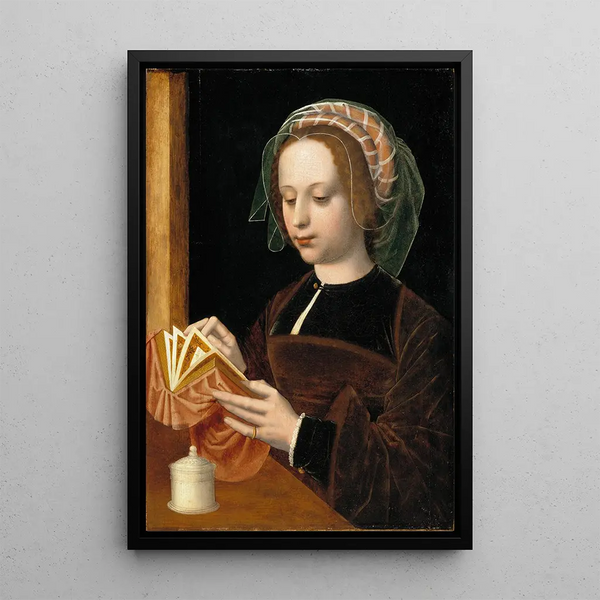 Reproduction of the painting La Madeleine lisant - Ambrosius Benson
