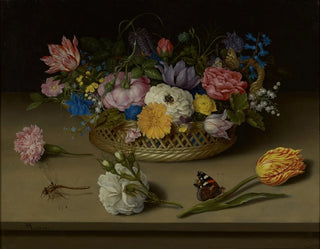 Still life with flowers - Ambrosius Bosschaert the Elder — artwork view