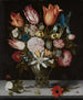 Flowers in a Glass - Ambrosius Bosschaert the Elder — artwork view