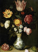 Still life with flowers in a Wanli vase - Ambrosius Bosschaert the Elder — artwork view