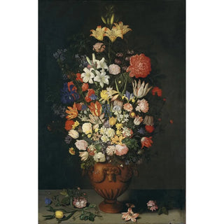 Still life with a vase of flowers - Ambrosius Bosschaert the Elder — artwork view