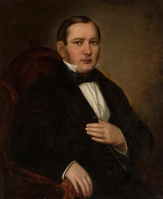 Portrait of M. Lempke - Ambroży Mieroszewski — artwork view