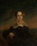 Portrait of a young woman - Ambroży Mieroszewski — artwork view
