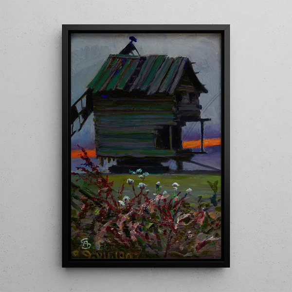 Reproduction of the painting Old windmill - Ambroży Sabatowski