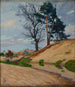 Sandy riverbank of the Kamienna River - Ambroży Sabatowski — artwork view