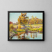 Sunny Autumn Painting - Ambroży Sabatowski — framed artwork on a wall