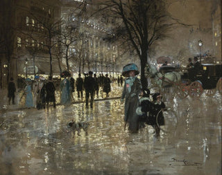 Boulevard de la Bonne Nouvelle à Paris - Amédée Julien Marcel Clément — artwork view