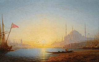 View of Constantinople - Amédée Rosier — artwork view