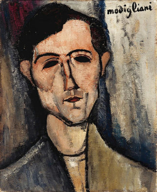 a man - Amedeo Modigliani — artwork view