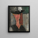 Madame Pompadour - Amedeo Modigliani — framed artwork on a wall