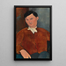 Reproduction of the painting Monsieur Deleu - Amedeo Modigliani