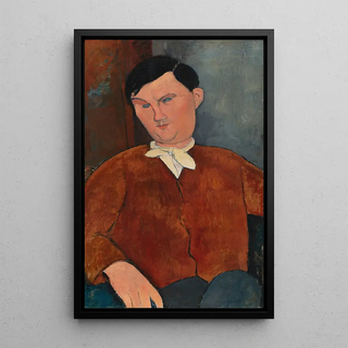 Reproduction of the painting Monsieur Deleu - Amedeo Modigliani