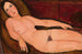Nude on a Divan - Amedeo Modigliani — artwork view