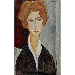 Portrait of a woman - Amedeo Modigliani — artwork view