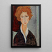 Reproduction of the painting Portrait of a woman - Amedeo Modigliani