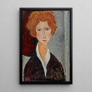 Reproduction of the painting Portrait of a woman - Amedeo Modigliani