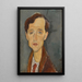 Reproduction of the painting Portrait of Frans Hellens - Amedeo Modigliani