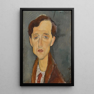 Reproduction of the painting Portrait of Frans Hellens - Amedeo Modigliani