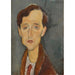 Reproduction of the painting Portrait of Frans Hellens - Amedeo Modigliani