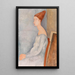 Reproduction of the painting Portrait of Jeanne Hébuterne - Amedeo Modigliani