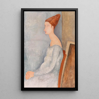 Reproduction of the painting Portrait of Jeanne Hébuterne - Amedeo Modigliani