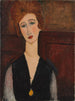 Portrait of a Woman - Amedeo Modigliani — artwork view