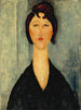 Portrait of a Young Woman - Amedeo Modigliani — artwork view