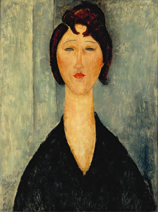 Portrait of a Young Woman - Amedeo Modigliani — artwork view