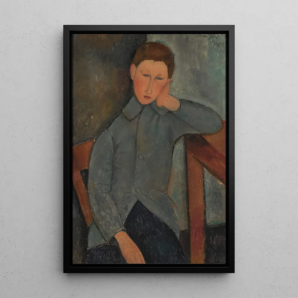 Reproduction of the painting The boy - Amedeo Modigliani