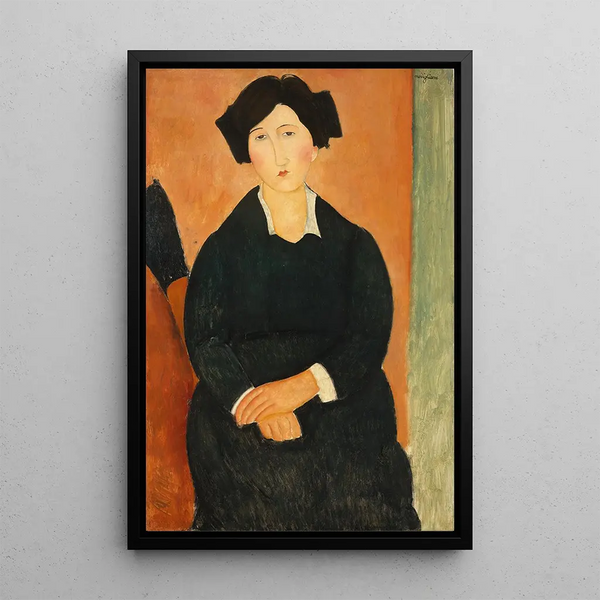 L'Italien - Amedeo Modigliani — framed artwork on a wall